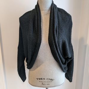 Black Shrug Sweater